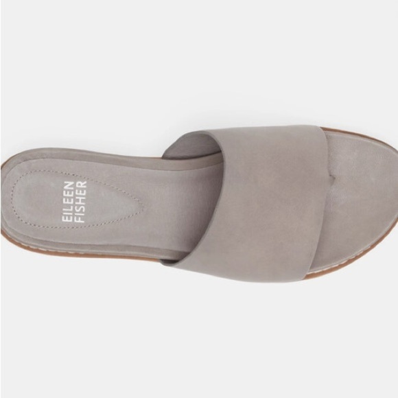 Eileen Fisher Shoes - Eileen Fisher Touch Leather Flatform Sandal in brown/taupe Size Womens 7.5